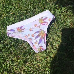 Pot leaf thong-brand new